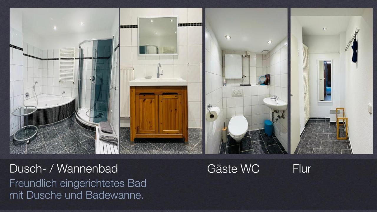 Grosses Und Helles Innenstadt Apartment - Ferienwohnung 巴特洪堡 外观 照片