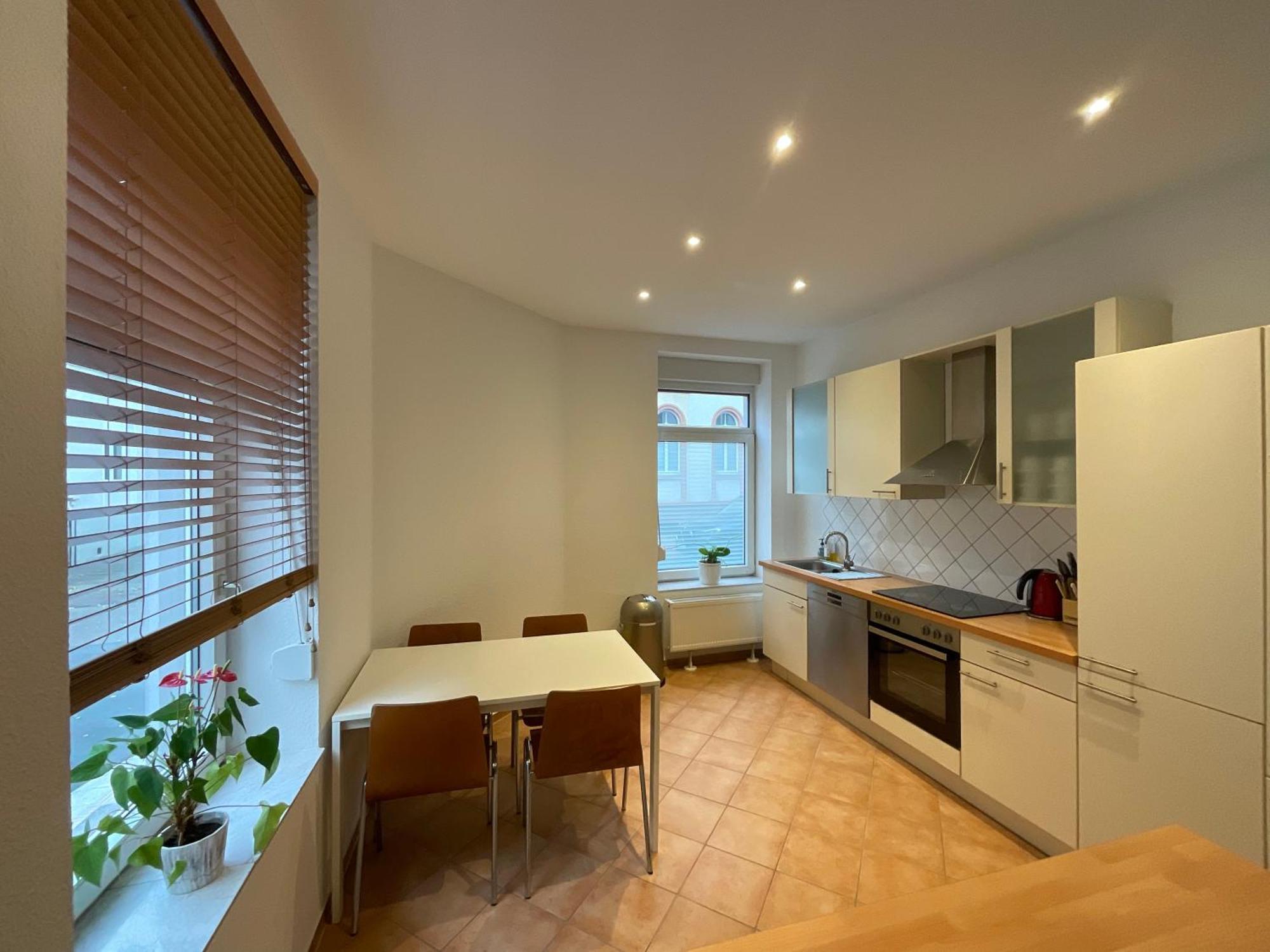 Grosses Und Helles Innenstadt Apartment - Ferienwohnung 巴特洪堡 外观 照片