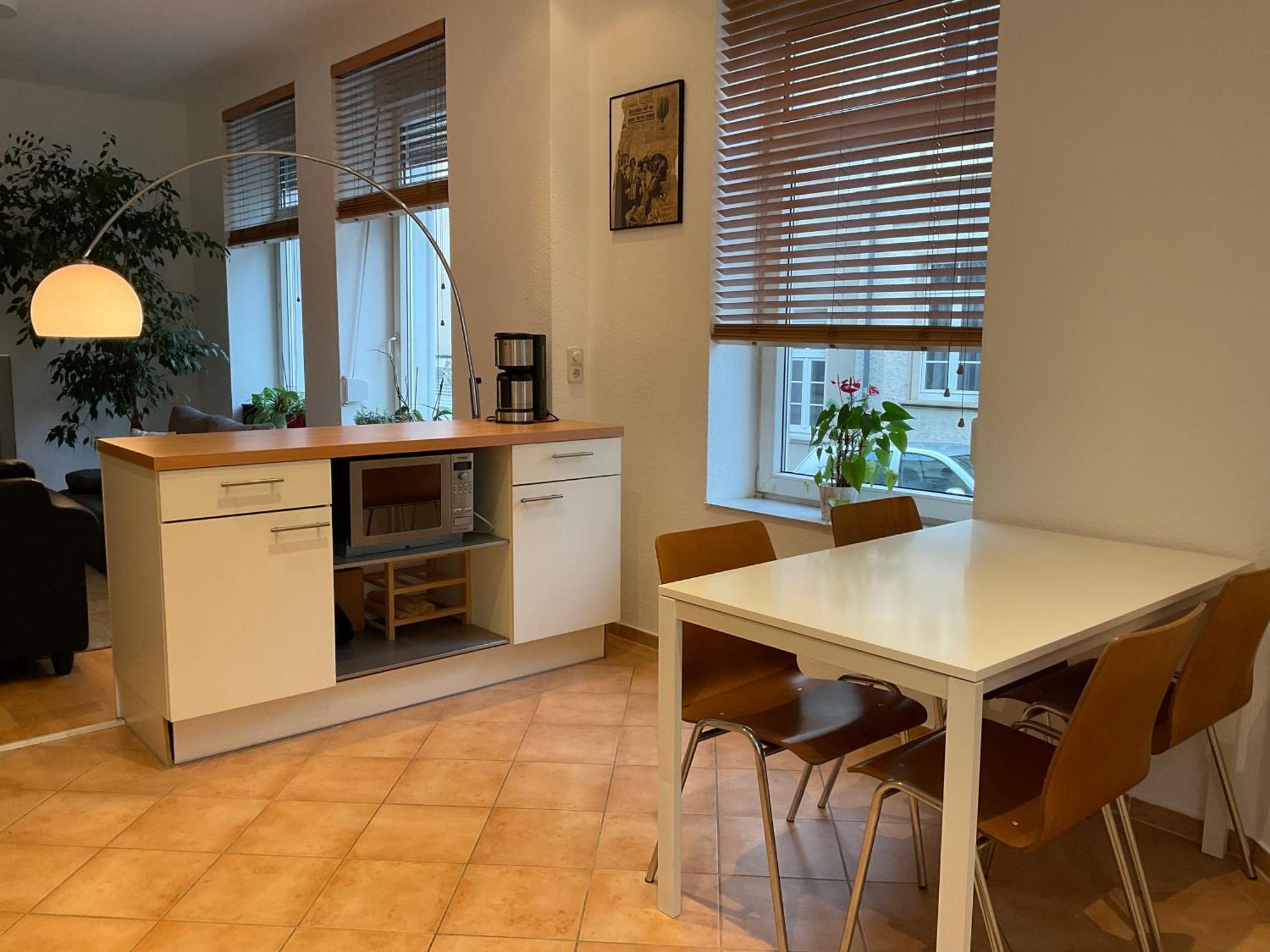 Grosses Und Helles Innenstadt Apartment - Ferienwohnung 巴特洪堡 外观 照片